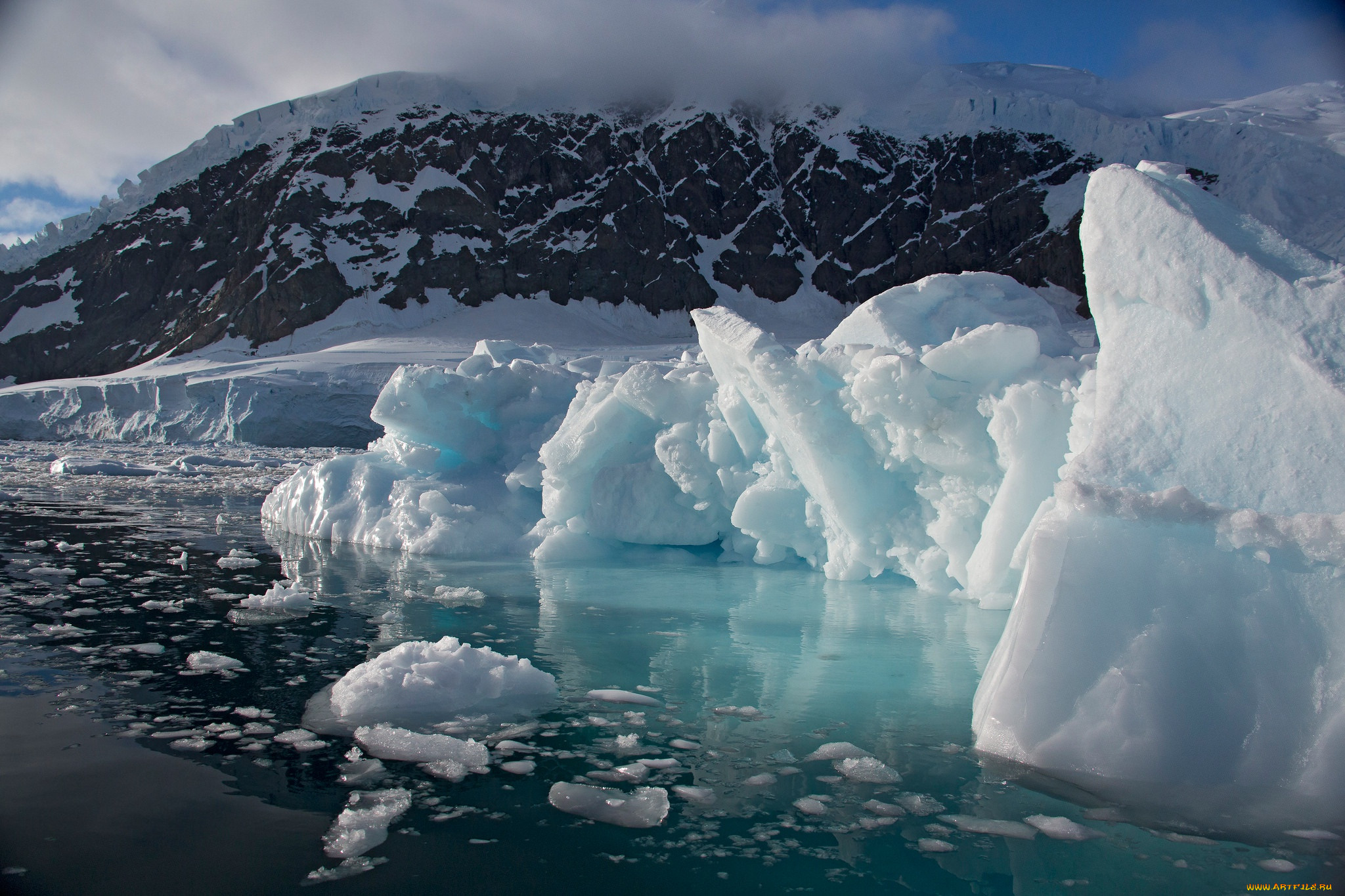Таяние ледников арктических пустынь